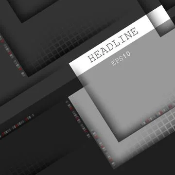 Corporate vector layout Stock Illustration