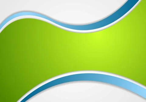 Corporate wavy vector background Corporate wavy abstract background. Vecto... Stock Photos