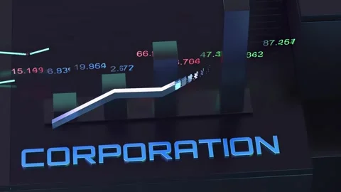 Corporation Stock Footage 267292133