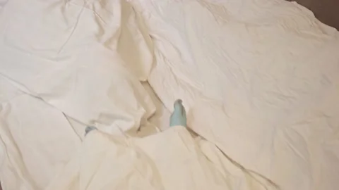 Corpse after disease, human life. Epidemic alert infection. Scene in floor Stock Footage 217362115