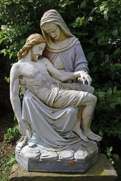 Corpse Jesus, holy statue Stock Photos