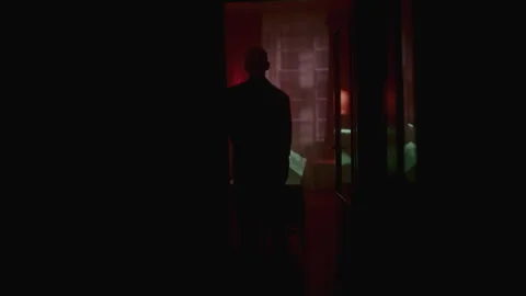 A corpse on the table in the room Stock Footage 259848215