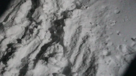 Corps/skeleton in snow at night, Stock Footage 33804088