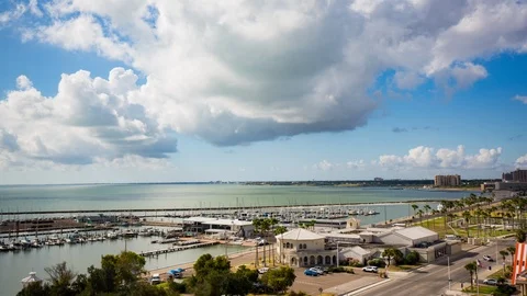 Corpus Christi Daytime Timelapse Stock Footage 115848222
