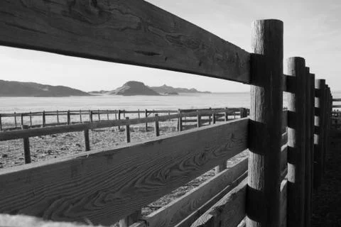 Corrals at Simpson Springs Stock Photos