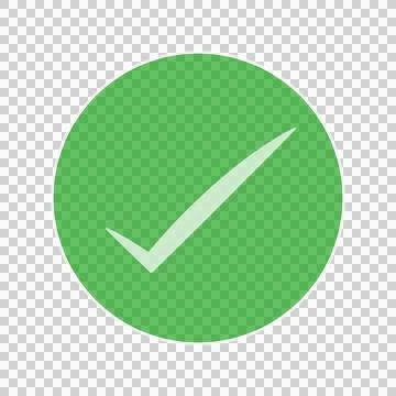 Correct and incorrect icon. Check mark icon. Check list button icon Stock Illustration