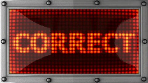 Correct  Stock Footage 1836779