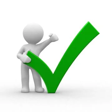 Correct Illustrazione stock