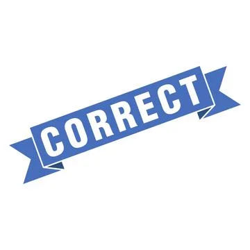 Correct Letter Rubber Stamp Template Design Stock Illustration