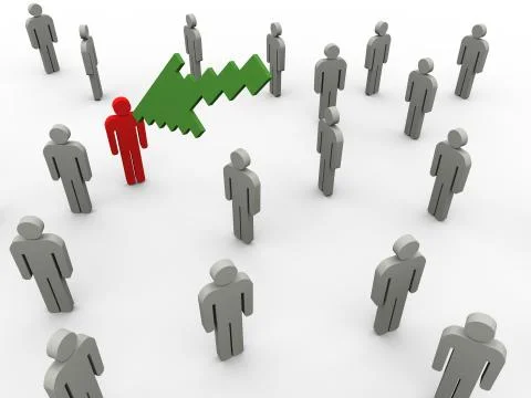 Correct selection Stock Illustration