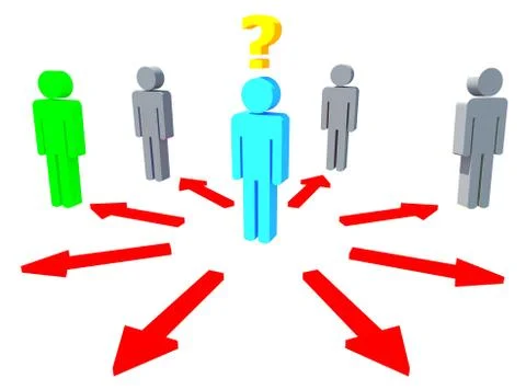 Correct selection Stock Illustration