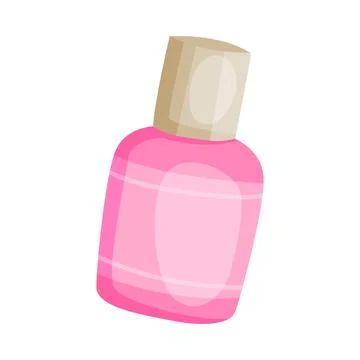 Correction Fluid in Bottle as Office Supply and Stationery Object Vector Stock Illustration