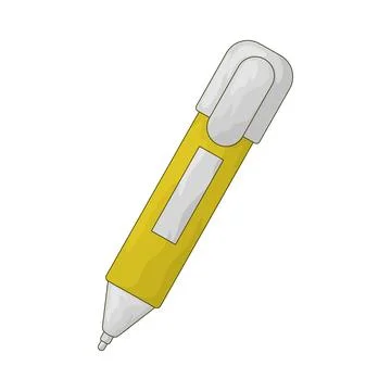 Correction Pen illustration Stock Illustration