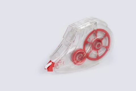 Correction roller on a white background Stock Photos