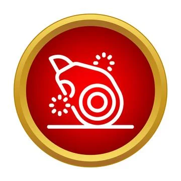 Correction tape icon showing office supply for mistake correction Stock Illustration