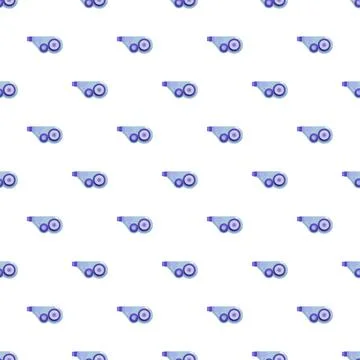 Correction tape seamless pattern creating an office background Stock Illustration