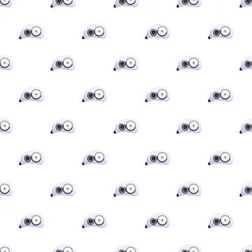 Correction tape tools forming a seamless pattern background Illustrazione stock