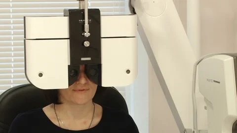 Correction, vision test Stock Footage 103188533