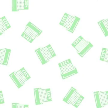 Correspondence chess glyph vector seamless pattern black Stock Illustration