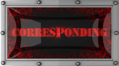 Corresponding on led Видео 8693105