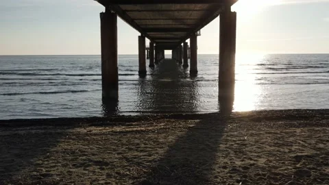 Corridoio Pontile Video stock 149978318