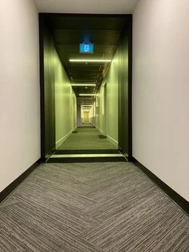 Corridor in the building Stock Photos