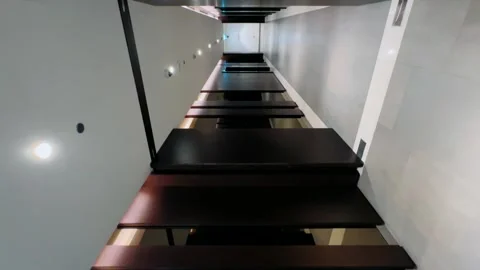  corridor on the floor of an elite multi-storey building Stock Footage 267246922
