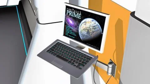 Corridor Stock Illustration