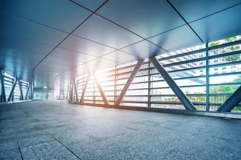 Corridor in office building Stock Photos