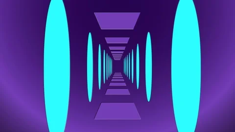 Corridor or tunnel bakground texture Video stock 88173162