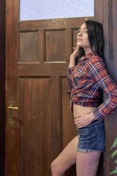 In the corridor Stock Photos