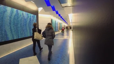 Corridors Zoom In Stock-Footage 71822479