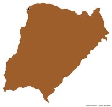 Corrientes, province of Argentina, on white. Pattern Stock Illustration