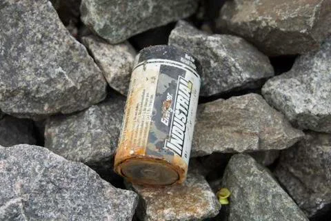 Corroded Battery Stock Photos