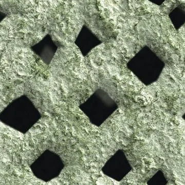 Corroded square ven Stock Illustration