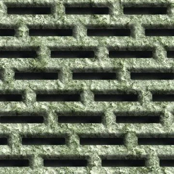 Corroded square ven Illustrazione stock