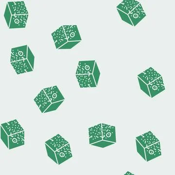 Corrosion materials engineering glyph seamless pattern イラスト素材