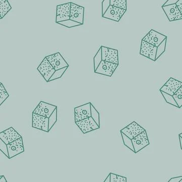 Corrosion materials engineering line seamless pattern 스톡 일러스트