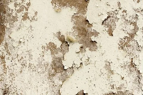 Corrosion of paint on the wall. Texture Stock Photos