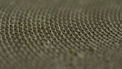 Corrugated cardboard 4K Vidéo 155030380