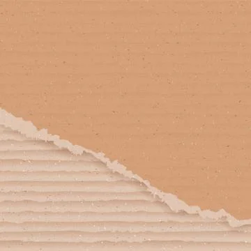 Corrugated cardboard background Stock Illustration