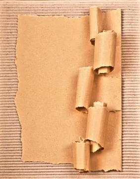 Corrugated cardboard Stock Photos