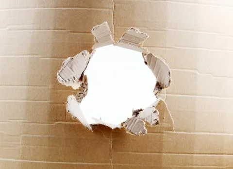 Corrugated cardboard Stock-Fotos