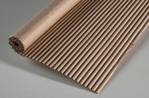Corrugated cardboard Stock Photos