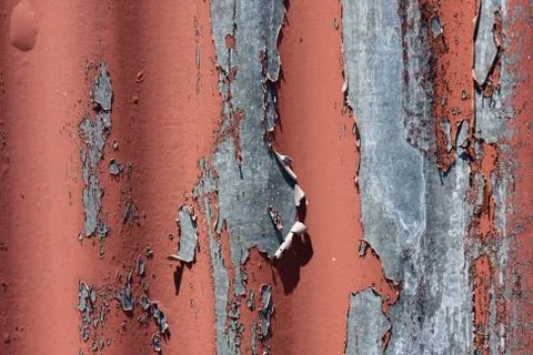 Corrugated iron pattern Stock Photos