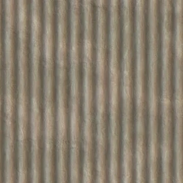 Corrugated metal Stock Illustration