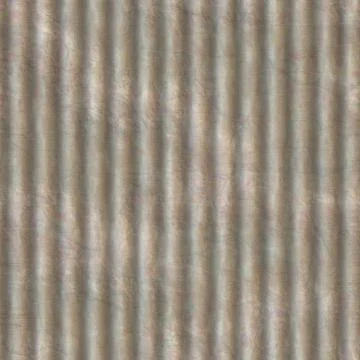 Corrugated metal Stock Illustration