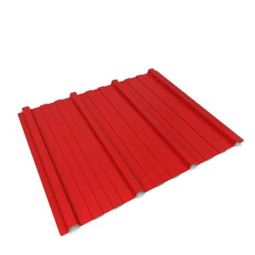 Corrugated metal sheet Stock Illustration