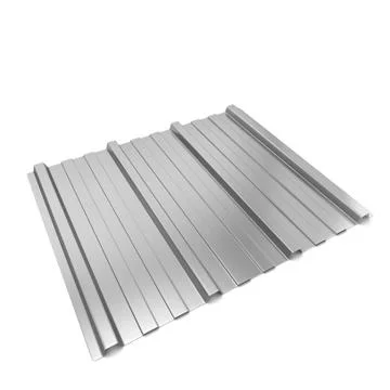 Corrugated metal sheet Stock Illustration