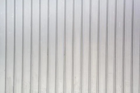 Corrugated metal texture surface, galvanized steel background Foto stock